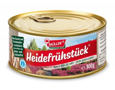 6x Müllers Heidefrühstück 300g Dose