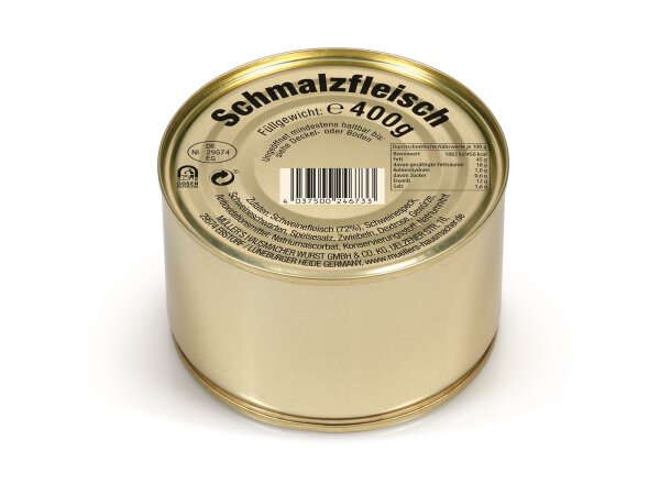 6x Müllers Schmalzfleisch 400g Dose